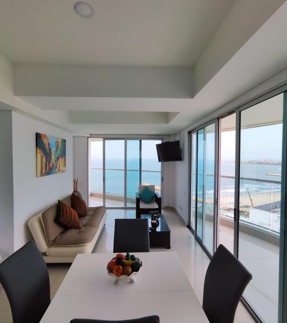 Palmetto Elíptic Con Buena Vista Al Mar Cartagena