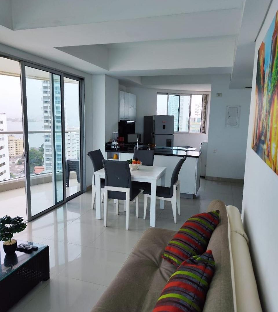 Apartamento Palmetto Elíptic Con Buena Vista Al Mar Cartagena